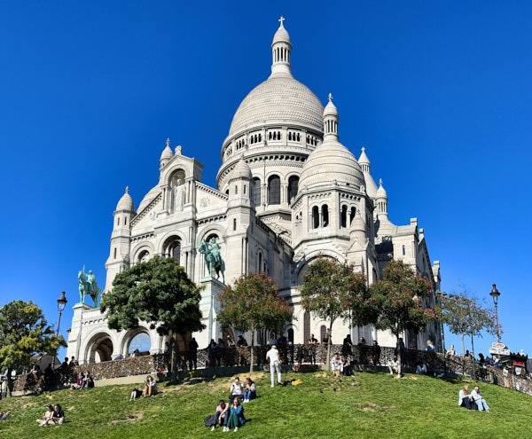 Basilika Sacré-Cœur auf dem Montmatre, Paris, FRA